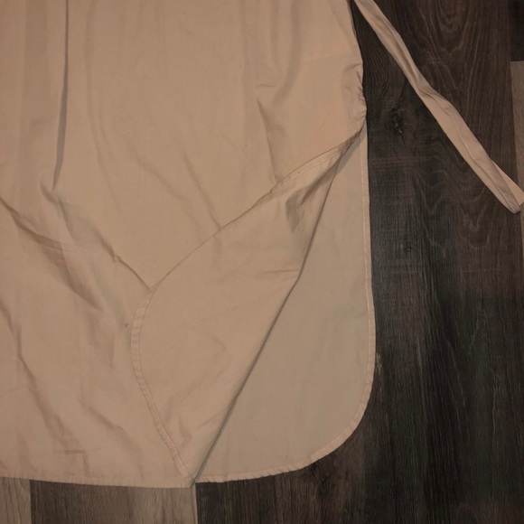 Banana Republic Utility Midi Dress, Tie waist Tan S - Picture 3 of 6